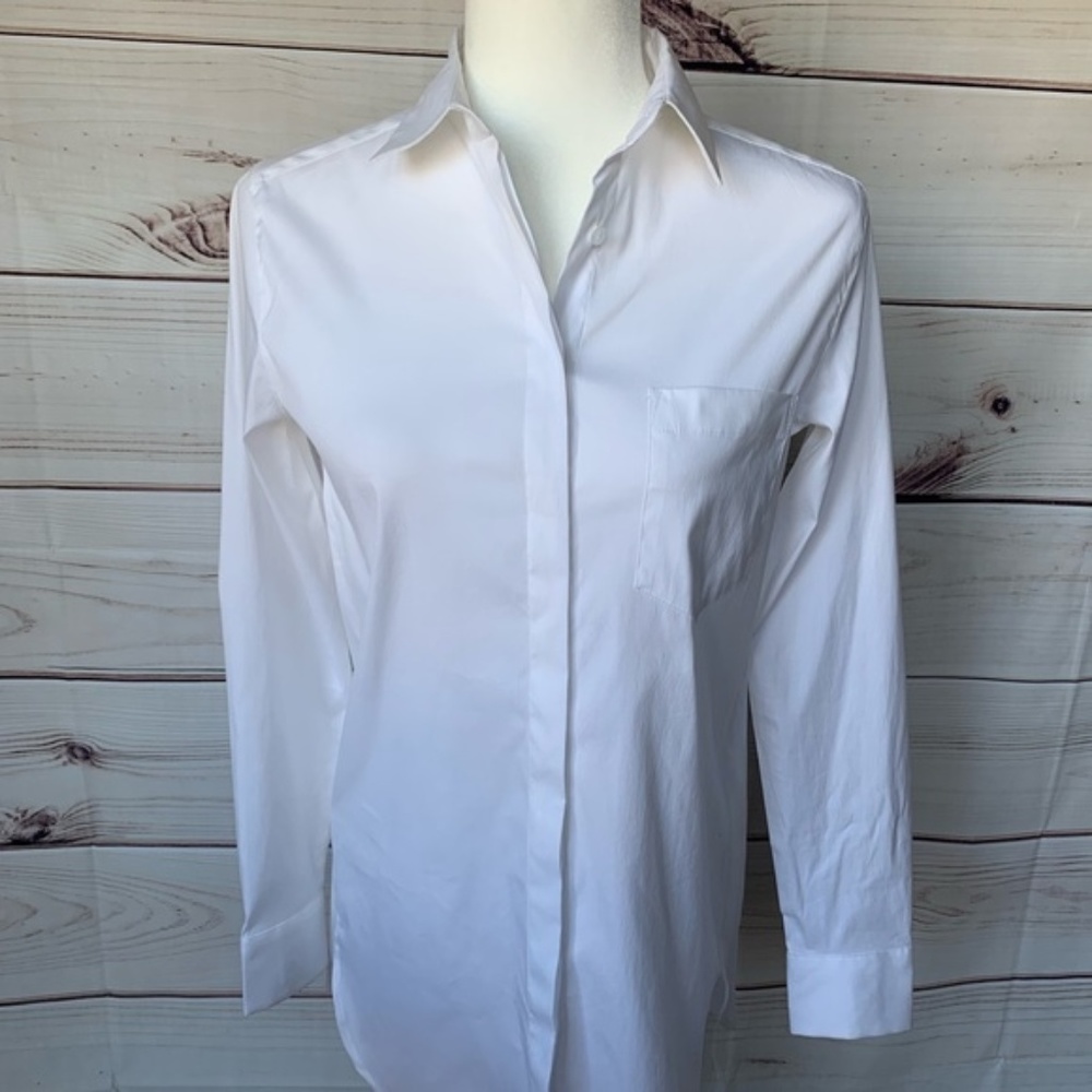 Ann Taylor XS White Button Down